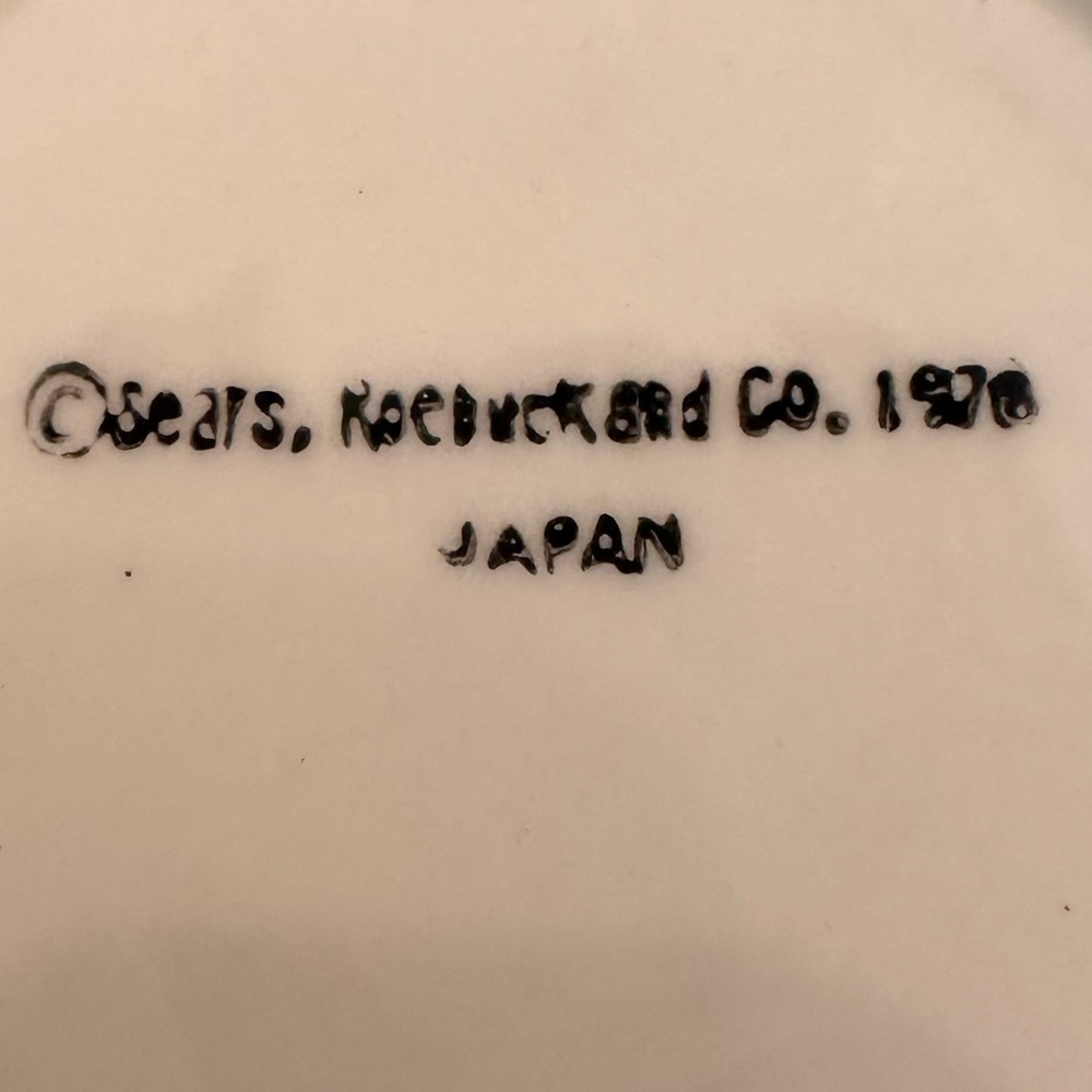 Vintage SEARS ROEBUCK 1978 JAPAN CHICKEN & NEST. - Picture 11 of 11